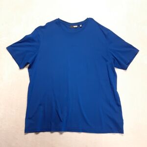 Murano Mens Liquid Luxury Tee 2XL-Tall Royal Blue Crew